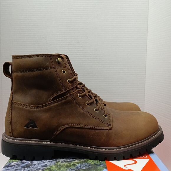 Ozark Trail Men's Range Mountain Hiking Boots Size 13 Brown - Picture 1 of 9